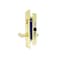 Premier Lock Brass Mortise Entry Lever Left Hand Lock Set with 2.5 in. Backset and 2 SC1 Keys ML03 - alternate 1